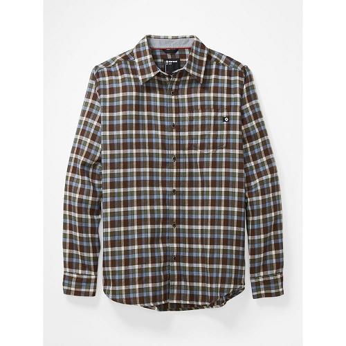 Marmot Fairfax Clothes - Mens Shirts Brown CA3698241 Canada